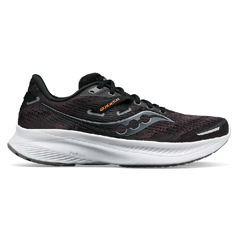 Men's Guide 16 Running Shoe- Black/White- Regular (D)