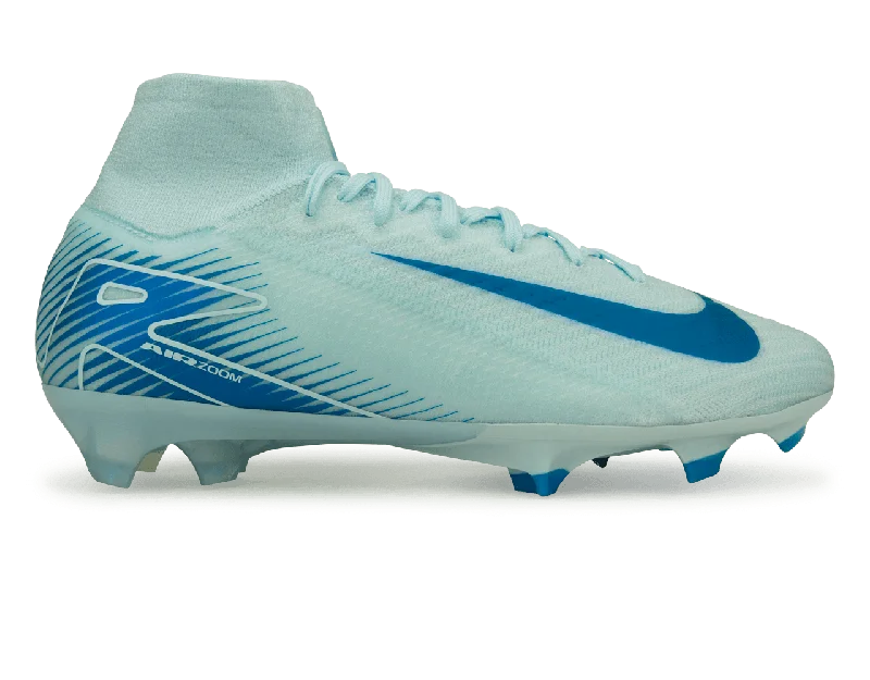 Nike Men's Zoom Mercurial Superfly 10 Elite FG Glacier Blue/Blue Orbit